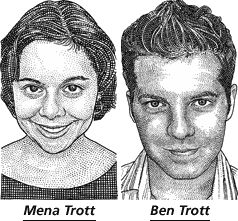 Mena and Ben Trott